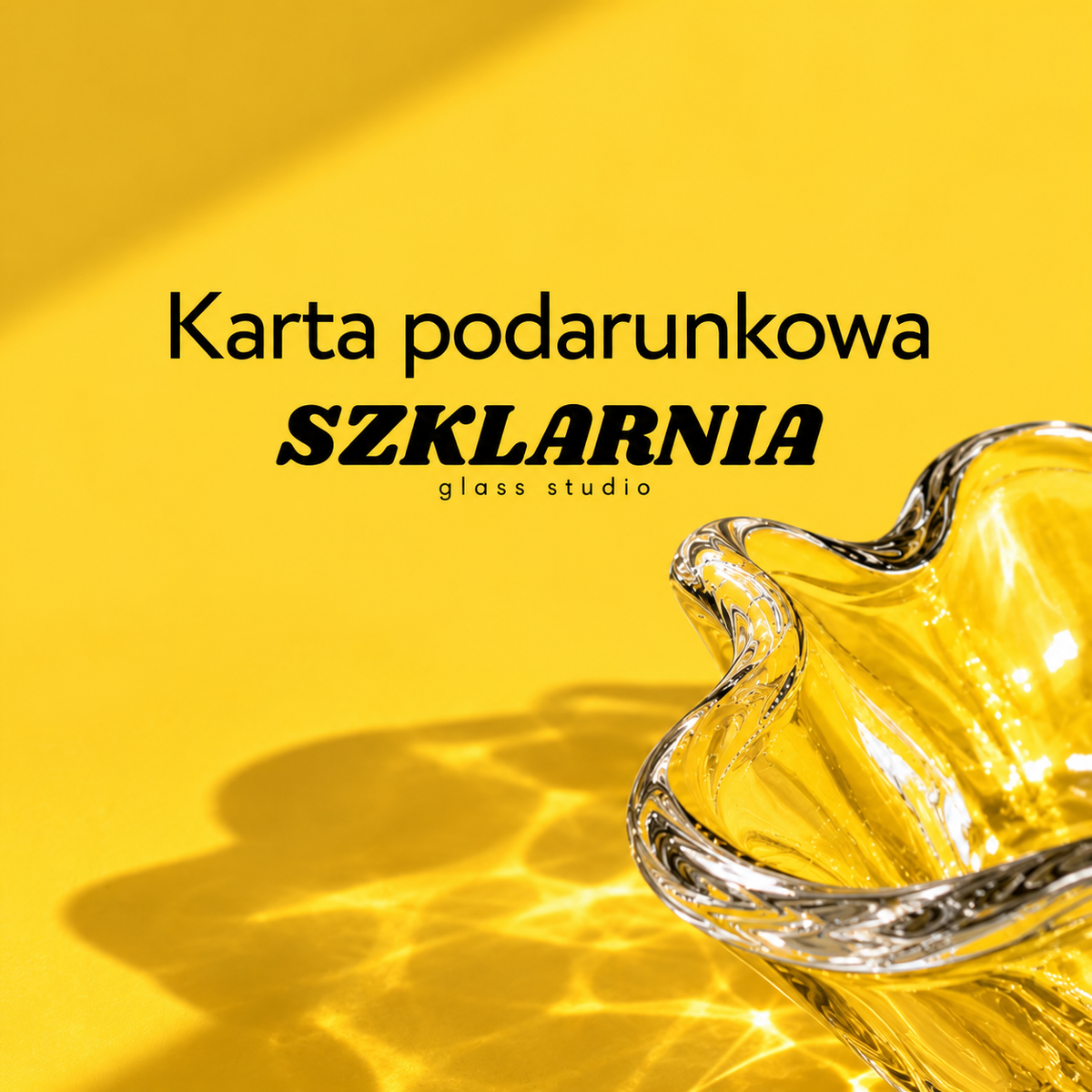 Karta podarunkowa SZKLARNIA